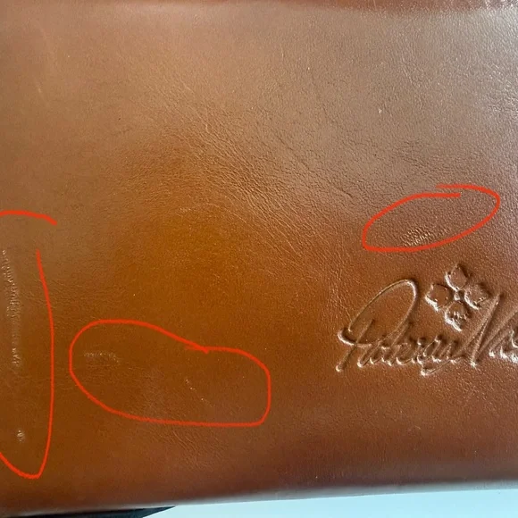 NWT Patricia Nash Brown Leather Wristlet Wallet - Picture 6 of 7